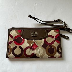 Vintage Coach wristlet